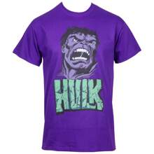 The Incredible Hulk Attack In Purple T-Shirt - Purple - View 1