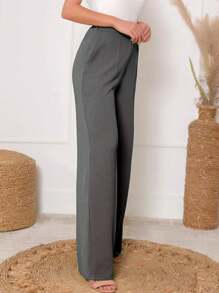 Women Pants - Xám - Xem 3