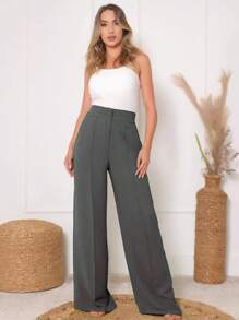 Women Pants - Xám - Xem 4