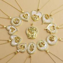 1 Miếng Ngày lễ Mẹ Zirconia Sang trọng Vòng cổ mặt dây chuyền Đối với phụ nữ , Thanh lịch Đồ trang sức Qủa tặng Đối với Mẹ - Vàng - Xem 3