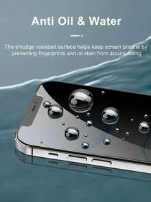 5 trong 1 Chống nhìn trộm Chống xước Bảo vệ quyền riêng tư Kính cường lực Bảo vệ màn hình Đối với Nhiều loại iPhone người mẫu + 1 Miếng Linh hoạt Máy chụp hình Ống kính Bảo vệ - màu đen - Xem 9