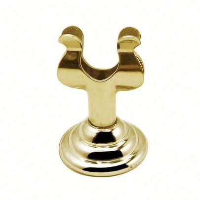 1pc Gold Stainless Steel Table Number Clip, Party Card Holder, Wedding Tabletop Decor, Name Card Clip, Memo Note Holder, Metal Table Tag Clip