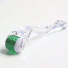 鈦金屬微針皮膚滾輪治療面部護理脫髮治療的醫學級微針滾輪 - 無色 - 查看 11