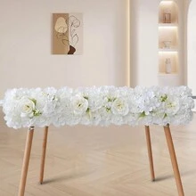 Lingqing Decoration 1pc DIY Wedding Flower Wall Decoration Arrangement Supplies Silk Peonies Rose Artificial Floral Row Decor Wed Arch Backdrop, Valentine Day, Gift