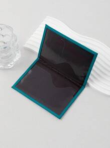1pc Creative Water Duck Blue Pu Passport Holder With Ticket Holder, Fashionable Passport Cover. Suitable For Holiday Travel Passport Protection For Travel Storage Bag,Makeup Bag,Cosmetic Bag,Vacation Organizer,Large Capacity Makeup Organizer Makeup Case, For Lipstick, Brush, Skincare, Mobile Phone, Coin, Small Items, For Home,Gift,Vacation And Festival Halloween Christmas Multifunctional Use,Boho Vibes