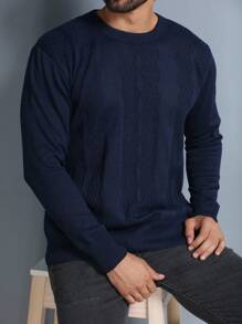 Men Sweaters - Azul Marino - Ver 6