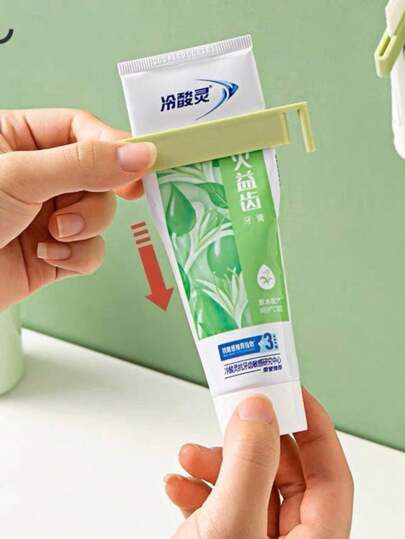 01 peça Suporte Com Adesivo Para Pasta De Dente Escova De Dente Multiuso 8165