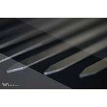 G & F Large Stainless Steel BBQ Skewers, 17-Inch Long, Half-Inch Wide Blade, Set Of 8 - 銀色 - 查看 2