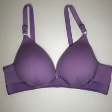 Plus Size Bras & Bralettes - 紫丁香色 - 查看 1