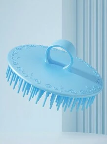 Bộ 2 lược tròn răng cưa có chức năng massage, dụng cụ chăm sóc tóc đa năng, màu hồng, thích hợp sử dụng tại nhà, mùa hè, kỳ nghỉ, du lịch. - Nhiều màu - Xem 9