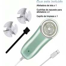 Removedor Portatil Quita Pelusa Electrica Lagom Lint Remover Ropa Sin Batería