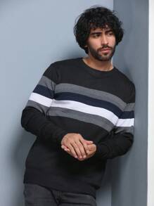 Men Sweaters - Black - View 3