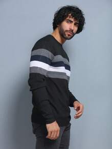 Men Sweaters - Black - View 6