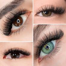 320入組預製眼睫毛扇形束 10D 8-15mm長度 0.05厚度 C卷曲 眼睫毛延長 手工製作 鬆散填充式睫毛 多種選擇 沙龍使用（8個方塊，每個40個，輕盈的羽毛睫毛，請小心不要弄丟它們。） - 黑色 - 查看 9
