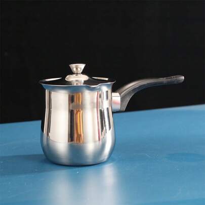 Thickened Stainless Steel Pot For Heating Milk, Making Coffee, Cooking Baby Food And Porridge Seafood Boil