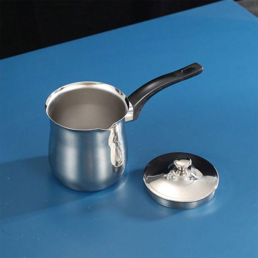 Thickened Stainless Steel Pot For Heating Milk, Making Coffee, Cooking