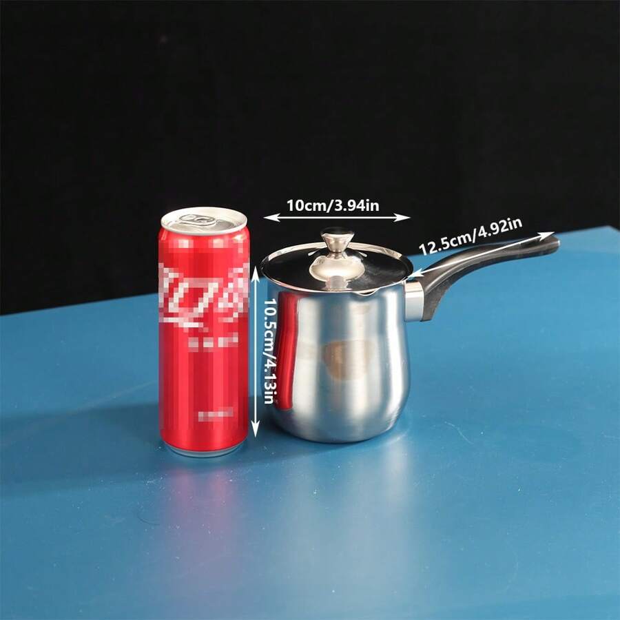 Thickened Stainless Steel Pot For Heating Milk, Making Coffee, Cooking