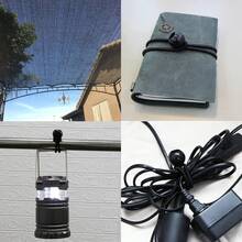 50-Pcs Bungee Balls,Black Bungee Cord For Canopy Tarp, UV Resistant,With Elastic String For Canopy, Tarp, Straps, Tent, Poles & Wires, For Outdoor & Indoor Activities Camping Stuff - Black - View 11