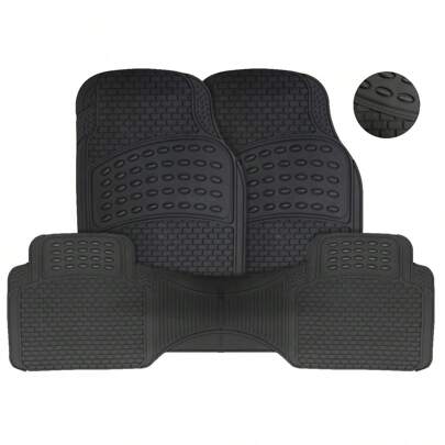 Alfombrillas de Goma para el Piso de camión, para Coche, camión, SUV, Furgoneta, Todo Tipo de Clima, protección Total, revestimientos duraderos, ResistenteS