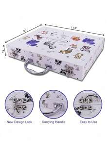 Kit de colores y pinturas de 68 piezas WSBT-711 - Multicolor - Ver 4