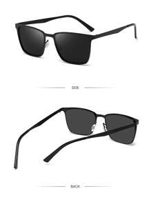 1 PC Men's Outdoor Retro Fashion Glasses, Fashion Glasses, Ideal Choice For Gifts For Summer Beach Vacation,Outdoor,Travel - A - View 9