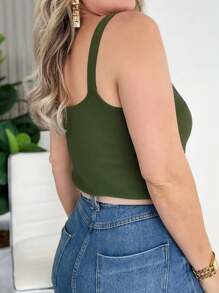 Women Tops - Army Green - View 2