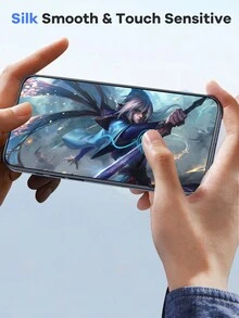 2pcs Full Coverage High Definition Anti-Peeping Tempered Glass Screen Protector, With Wide-Angle Anti-Peeping Technology, Sensitive Touch And Dust Plug Design Compatible With IPhone X~15 Series - Multicolor - View 7