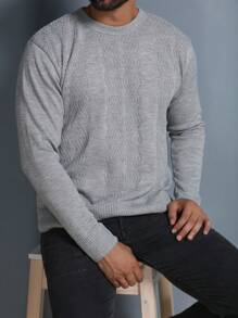 Men Sweaters - Gris - Ver 6