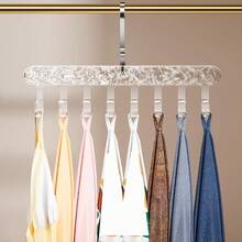 1 Áo Bra Vest Giá Đựng Đồ, Nhựa Trong Móc Bảo Quản, Tủ Quần Áo Giá Để Đồ, Lượn Sóng Móc Treo Quần Áo - trắng - Xem 2