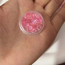 One Box Random Size Heart Shape Nail Art Charms Rhinestones Decoration DIY Manciure Supplies For Press On Nails Nail Gems - Baby Pink - View 7