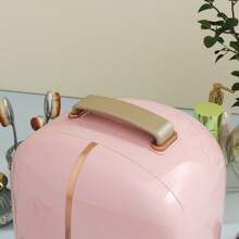 HOMCOM Portable Skincare Fridge, 12L Mini Fridge For Bedroom, Office, Dorm And Car, Thermoelectric Cooler And Warmer Refrigerator For Beauty, Makeup And Cosmetics - 粉色 - 查看 6
