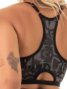 Women Sports Tees & Tanks - 灰色 - 查看 5