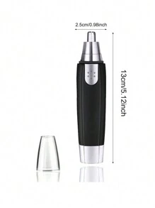 1pc Nose Hair Trimmer Electric Men's Nose Ear Hair Trimmer Razor Clippers With Cleaning Brush