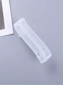1 件 DIY 树脂模具，带 4 种托盘和手柄形状硅胶模具 - 白色 - 查看 10