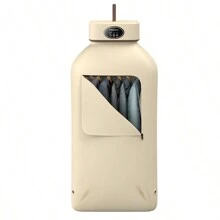 家用折疊式晾衣機,便攜式旅行烘乾機適用於嬰兒服裝 - 粉紅色 - 查看 5