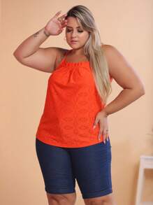Plus Size Tank Tops & Camis - trái cam - Xem 2