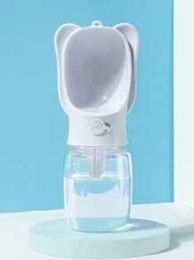 1 Pieza 350ml/550ml Contenedor De Alimentos Desmontable Y Botella De Agua Para Mascotas Todo En , Taza Portátil Para Exterior