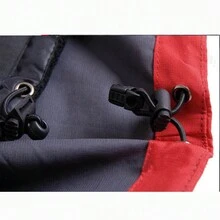 Nam Dày Gấp ba Được bảo lảnh 3 trong 1 Chống gió Vỏ mềm Áo khoác Với Có thể tháo rời Đối với Mùa Thu /đông - Đỏ - Xem 6