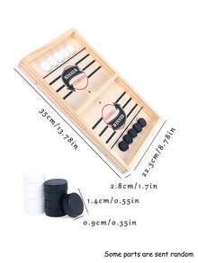 1pc Wooden Foosball Party Interactive Battle Finger Soccer Game Casual Tabletop Game - Multicolor - View 6