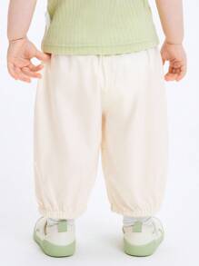 Balabala Baby Girl Casual Pants, 2024 Summer New Collection, And Breathable Trousers