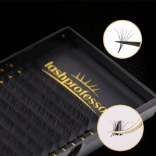 Mix 8-20mm Classic Individual Eyelashes Extension 16 Rows ,Lightweight Black Soft Natural Cashmere Individual Volume Eyelasheslash Clusters,Eyelash Clusters,Individual Eyelashes,Lashes,Fake Lashes - CC - View 9