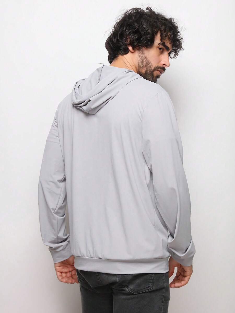 Men Jackets & Coats - 淺灰色 - 查看 1