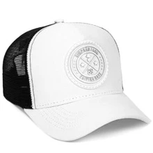 Men Beret Hats - trắng - Xem 5