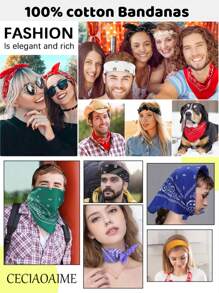 1pc Classic Plaid Scarf Unisex Couple Scarves, Men Scarf, Fashionable Double-Sided Warm Neck Warmer, Suitable For Autumn And Winter - A - View 7