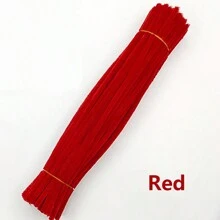 20/100 件扭结带，混色马卡龙雪尼尔棒，扭结棒，6 种混色 DIY 手工制作，柔性聚酯纤维茎扭结带，适用于手工制作、人造盆栽植物、人造动物、家居装饰、复活节礼物、生日礼物、节日礼物