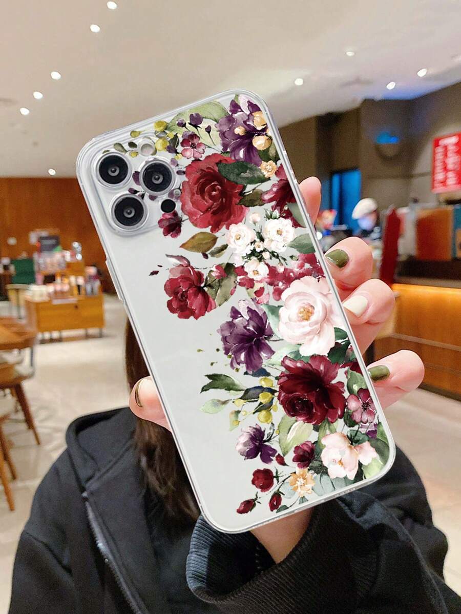 Ốp Điện Thoại Hoa Hồng Tương Thích Với IPhone 15/15 Pro/15 Plus/15 Pro Max/14/14 Plus/14 Pro/14 Pro Max/11 Pro Max/12/12 Pro/12 Pro Max/13/13 Pro/13 Pro Max/11/11 Pro, Vỏ bảo vệ Samsung S24uu/S24+/S24 - Nhiều màu - Xem 1