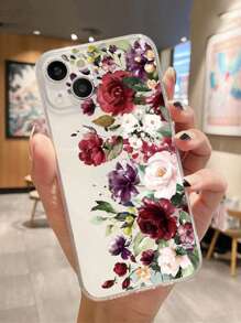Ốp Điện Thoại Hoa Hồng Tương Thích Với IPhone 15/15 Pro/15 Plus/15 Pro Max/14/14 Plus/14 Pro/14 Pro Max/11 Pro Max/12/12 Pro/12 Pro Max/13/13 Pro/13 Pro Max/11/11 Pro, Vỏ bảo vệ Samsung S24uu/S24+/S24 - Nhiều màu - Xem 2