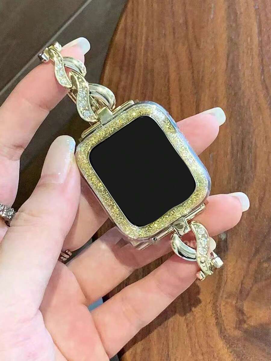 1 Vỏ lấp lánh nhiều màu Tương thích với Vỏ bảo vệ Tương thích với Series Se/6/5/4/3/2/1 38mm 40mm 41mm 42mm 44mm 45mm 49mm