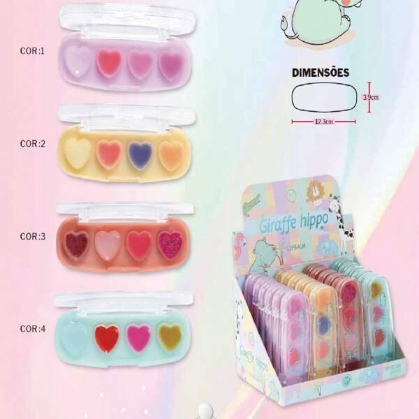 Paleta de Lip Balm 4 cores My8534