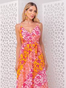 Women Dresses - 橘色 - 查看 4